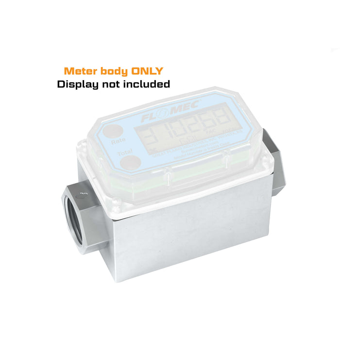 Replacement Body for 3/4-Inch NPT Aluminum G2 Flow Meter