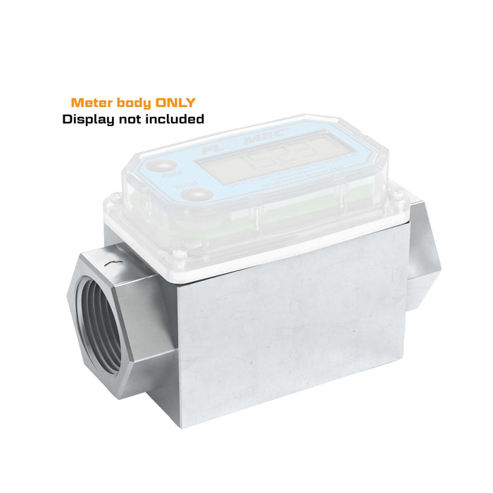 Replacement Body for 1-Inch NPT Aluminum G2 Flow Meter