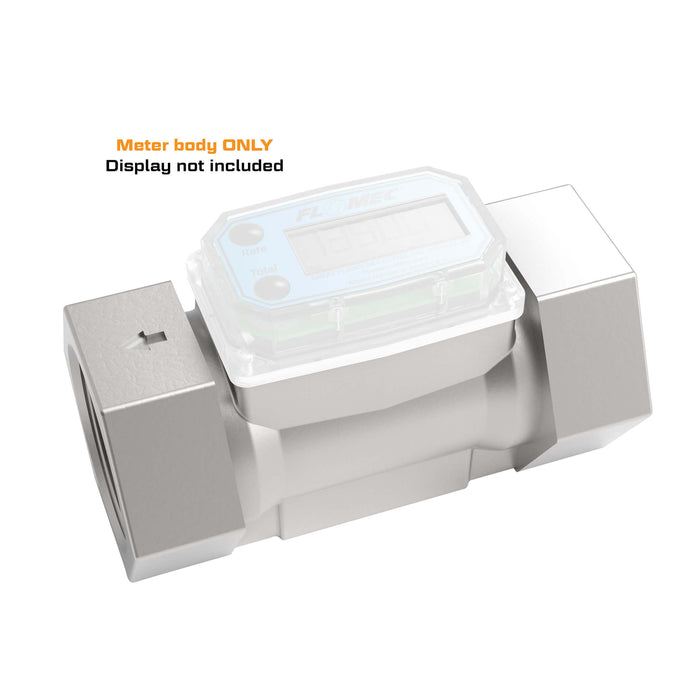 Replacement Body for 2-Inch NPT Stainless Steel G2 Flow Meter