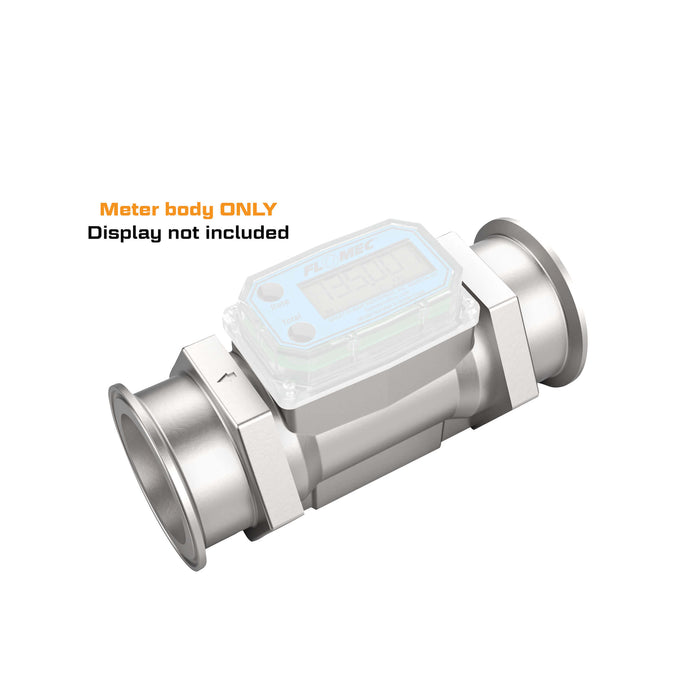 Replacement Body for 2-Inch Tri-Clamp Stainless Steel G2 Flow Meter