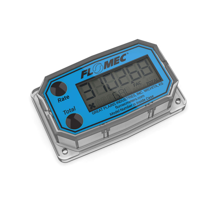 FLOMEC G2 highly visible 6-digit display