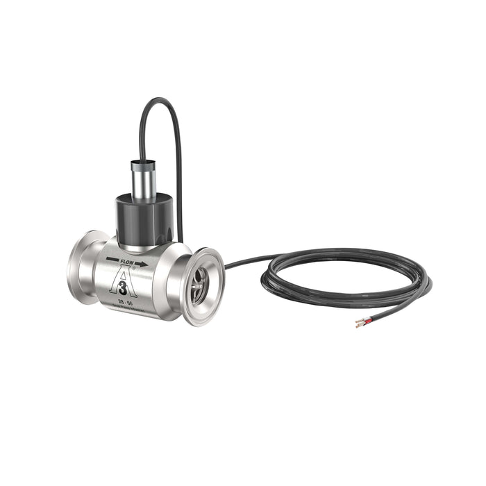Turbine Flow Meter, 3A Food Grade, Stainless Steel Body for Food Processes