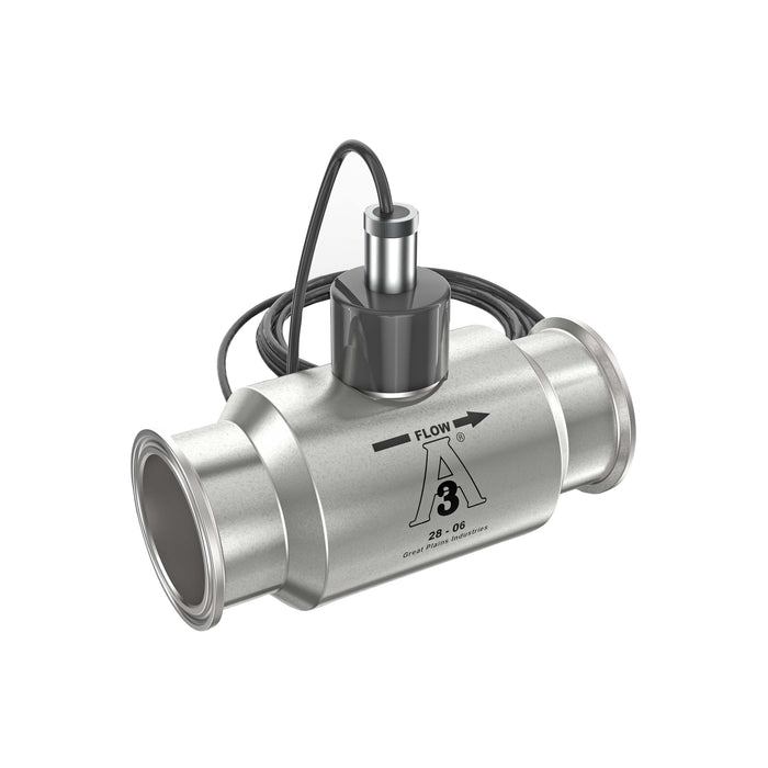 Turbine Flow Meter, 3A Food Grade, Stainless Steel Body for Food Processes