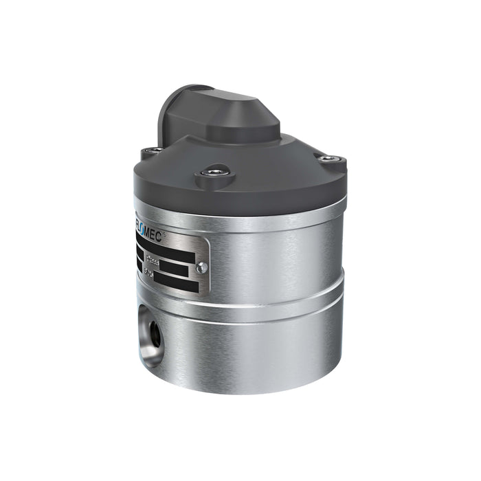 Oval Gear Flow Meter, Aluminum Body For Clean Solvents and Fuel Additives