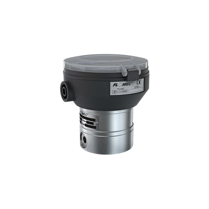 Oval Gear Flow Meter, Local Display, Pulse Out, 4-20mA, Aluminum Body For Clean Solvents and Fuel Additives