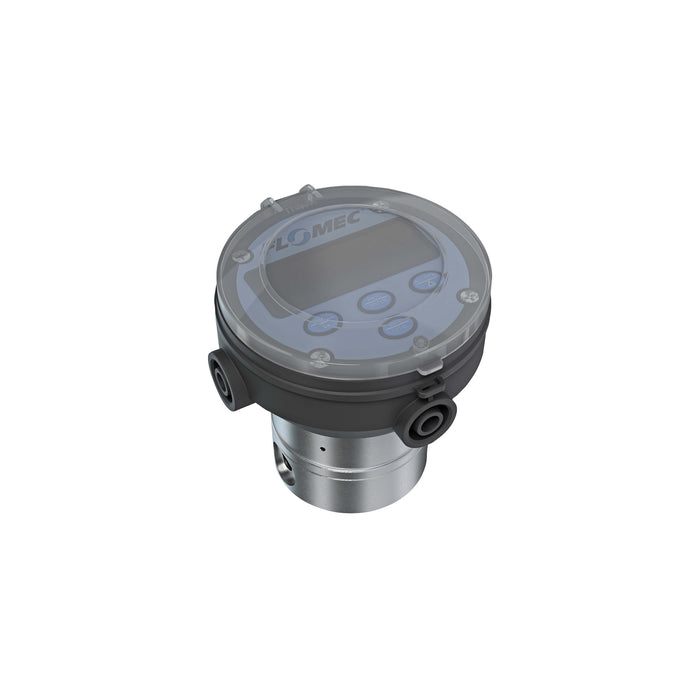 Oval Gear Flow Meter, Local Display, Pulse Out, 4-20mA, Aluminum Body For Clean Solvents and Fuel Additives