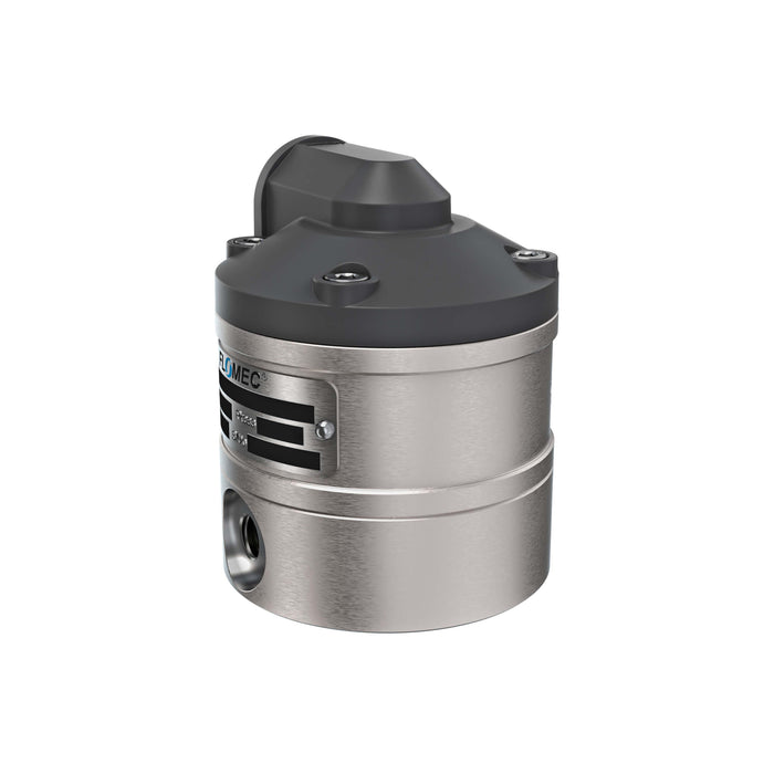 Oval Gear Flow Meter, Stainless Steel Body For Clean Light Acids and Lubricants