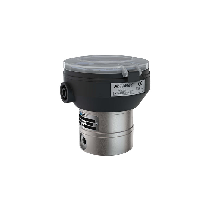 Oval Gear Flow Meter, Local Display, Pulse Out, 4-20mA, Stainless Steel Body For Clean Light Acids and Lubricants