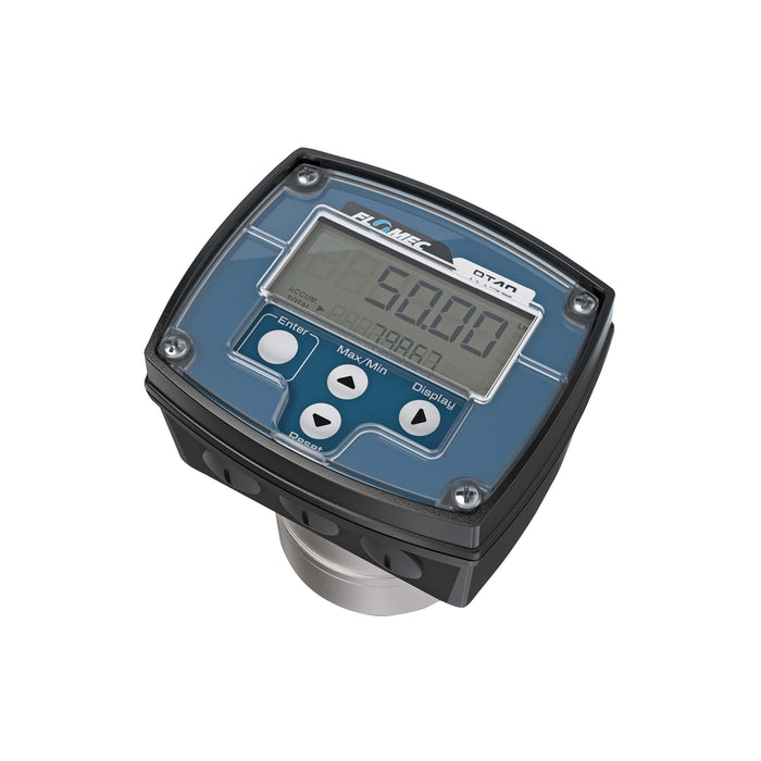 Oval Gear Flow Meter, Local Display, Pulse Out, Stainless Steel Body For Clean Light Acids and Lubricants