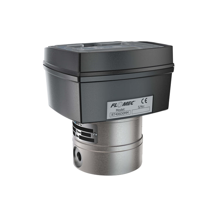 Oval Gear Flow Meter, Local Display, Pulse Out, Stainless Steel Body For Clean Light Acids and Lubricants