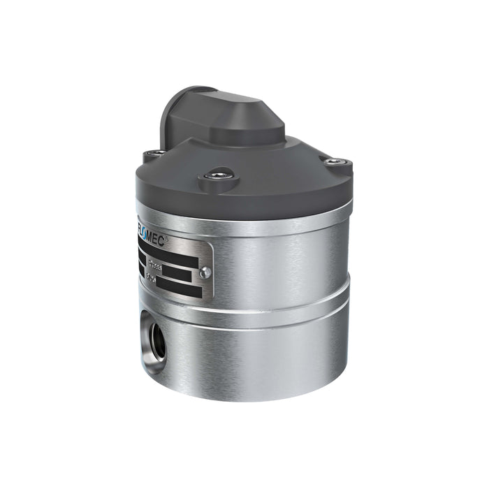 Oval Gear Flow Meter, Aluminum Body For Clean Solvents and Fuel Additives