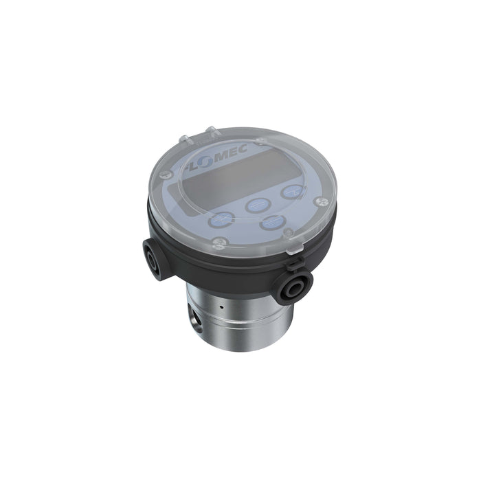 Oval Gear Flow Meter, Local Display, Pulse Out, 4-20mA, Aluminum Body For Clean Solvents and Fuel Additives