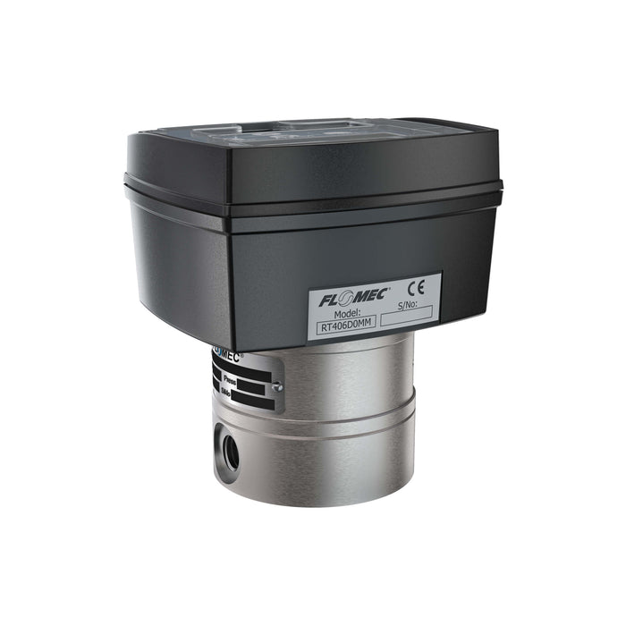 Oval Gear Flow Meter, Local Display, Pulse Out, Stainless Steel Body For Clean Light Acids and Lubricants