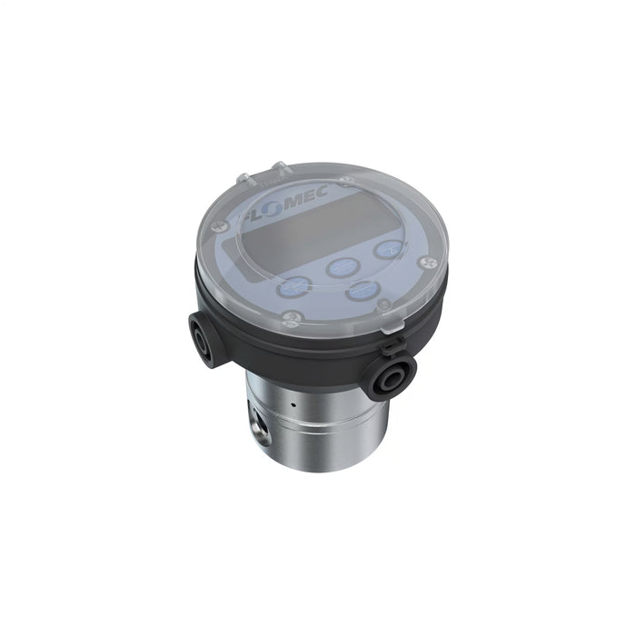 Oval Gear Flow Meter, Local Display, Pulse Out, 4-20mA, Aluminum Body For Clean Solvents and Fuel Additives