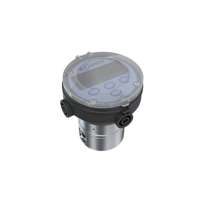 Oval Gear Flow Meter, Local Display, Pulse Out, 4-20mA, Aluminum Body For Clean Solvents and Fuel Additives
