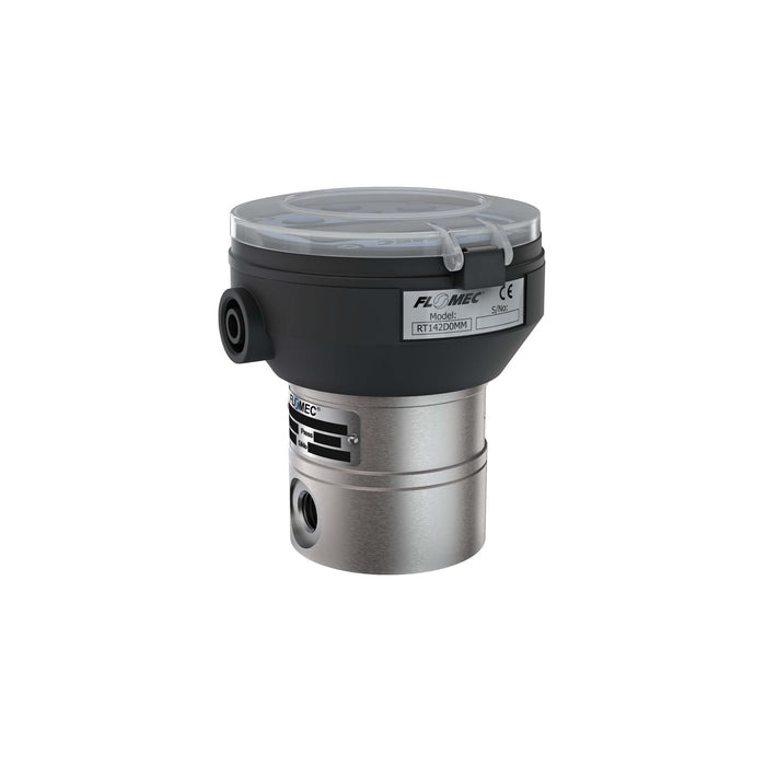 Oval Gear Flow Meter, Local Display, Pulse Out, 4-20mA, Stainless Steel Body For Clean Light Acids and Lubricants