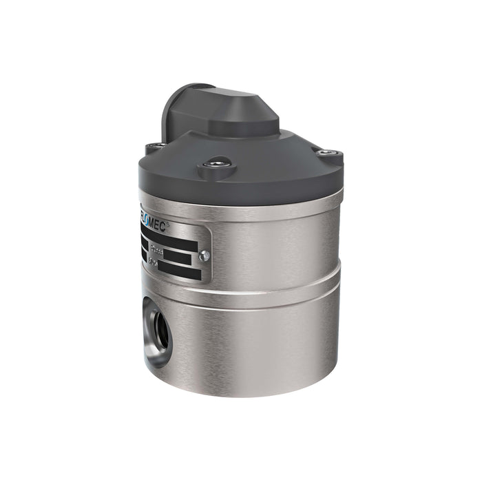 Oval Gear Flow Meter, Stainless Steel Body For Clean Light Acids and Lubricants