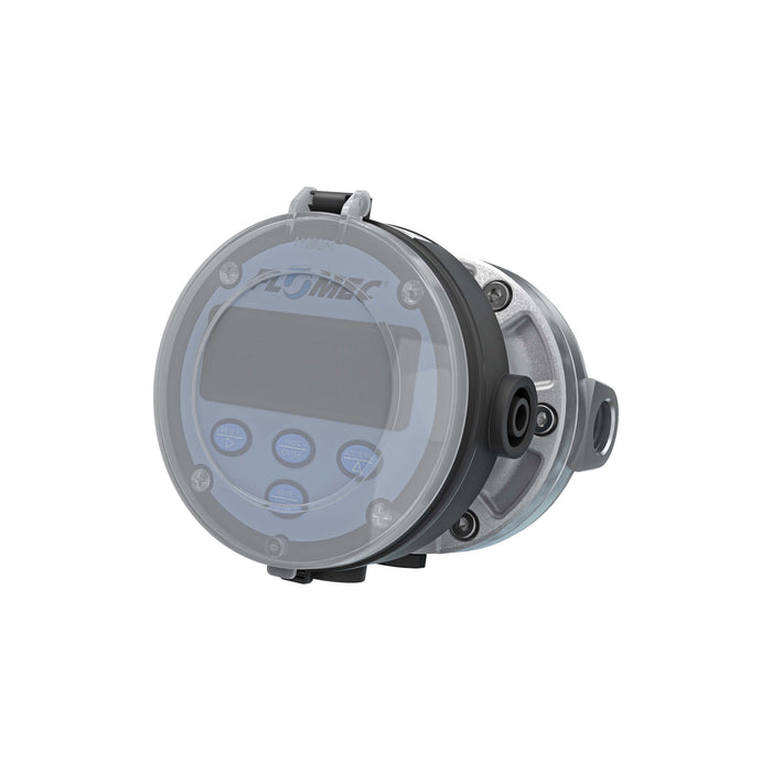 Oval Gear Flow Meter, Local Display, Pulse Out, 4-20mA, Aluminum Body For Clean Solvents and Fuel Additives