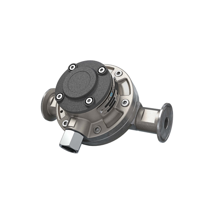 Oval Gear Flow Meter, Stainless Steel Body For Clean Light Acids and Lubricants