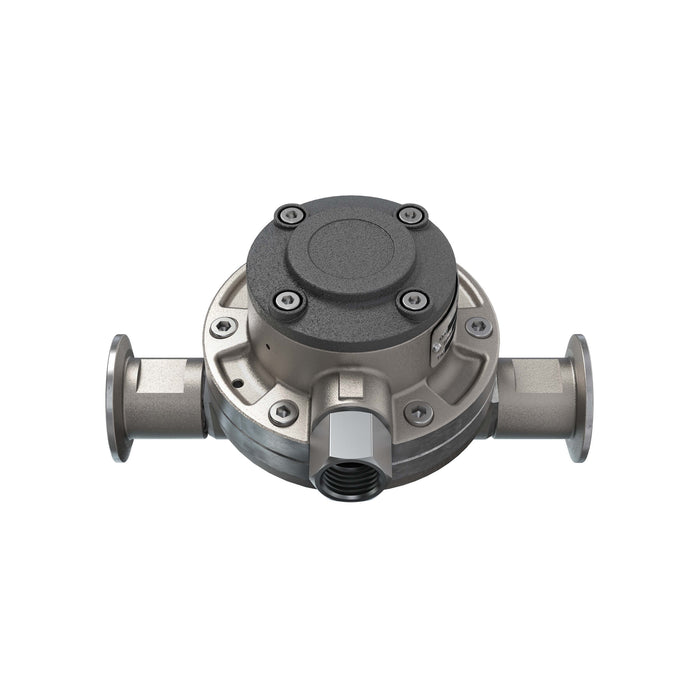 Oval Gear Flow Meter, Stainless Steel Body For Clean Light Acids and Lubricants