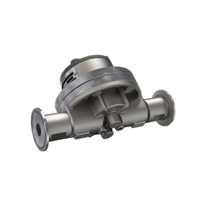 Oval Gear Flow Meter, Stainless Steel Body For Clean Light Acids and Lubricants
