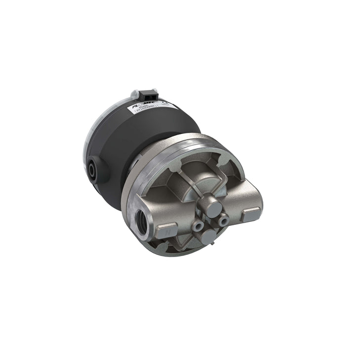 Oval Gear Flow Meter, Local Display, Pulse Out, 4-20mA, Stainless Steel Body For Clean Light Acids and Lubricants