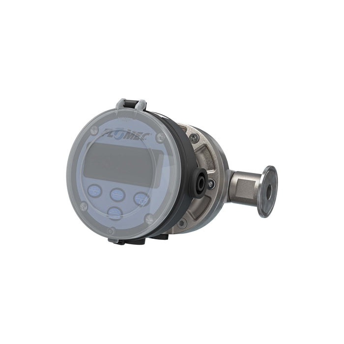 Oval Gear Flow Meter, Local Display, Pulse Out, 4-20mA, Stainless Steel Body For Clean Light Acids and Lubricants