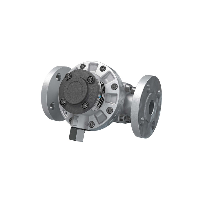 Oval Gear Flow Meter, Aluminum Body For Clean Solvents and Fuel Additives