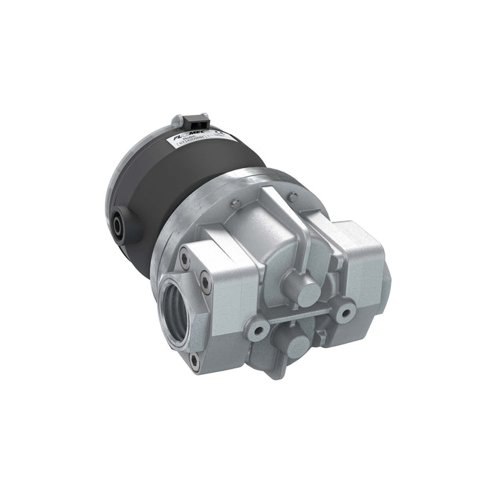 Oval Gear Flow Meter, Local Display, Pulse Out, 4-20mA, Aluminum Body For Clean Solvents and Fuel Additives