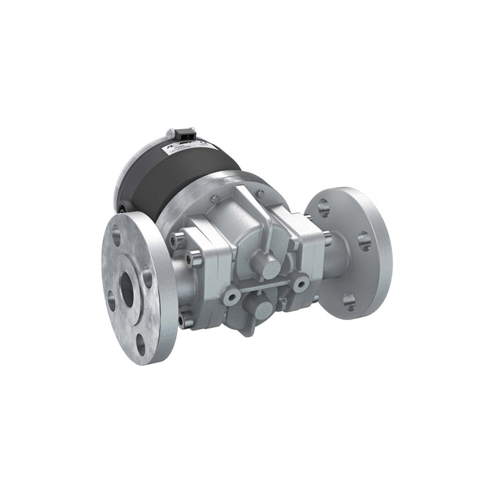 Oval Gear Flow Meter, Local Display, Pulse Out, 4-20mA, Aluminum Body For Clean Solvents and Fuel Additives