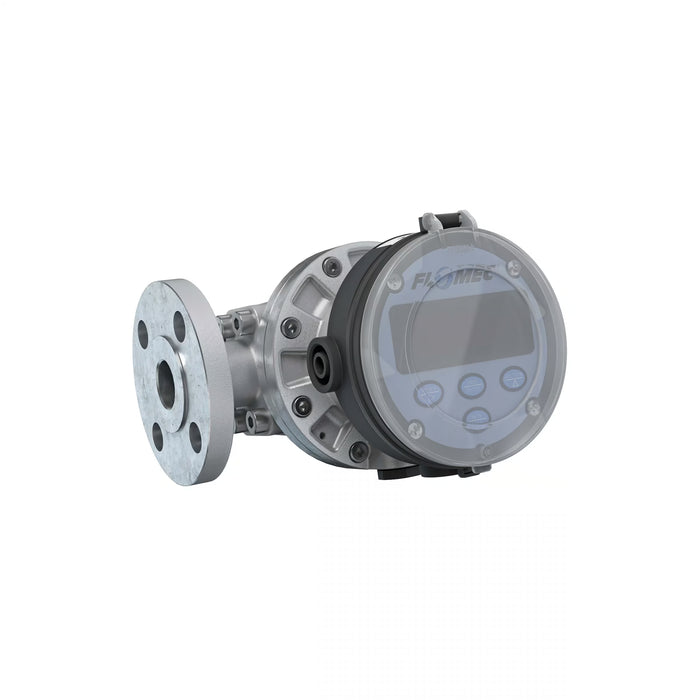 Oval Gear Flow Meter, Local Display, Pulse Out, 4-20mA, Aluminum Body For Clean Solvents and Fuel Additives