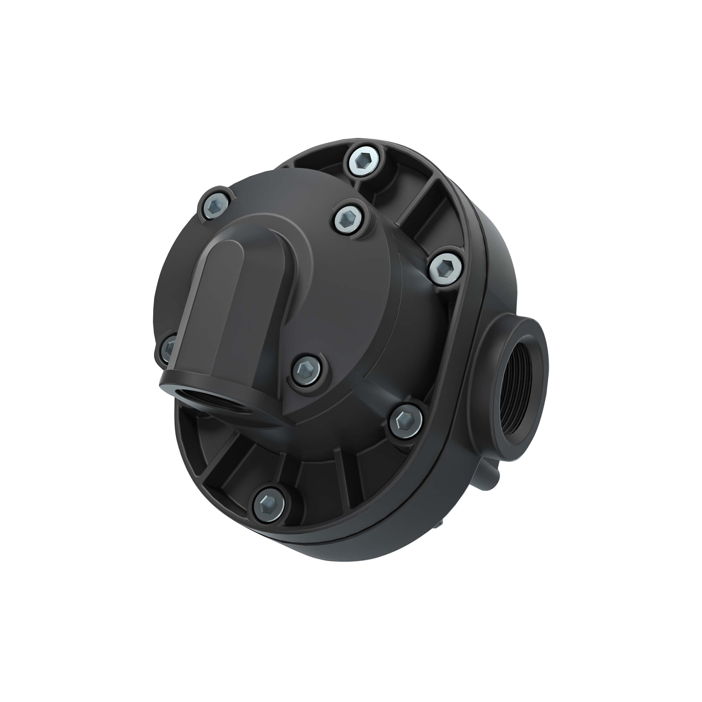 Oval Gear Flow Meter, PPS Body For DEF, Herbicides, and Pesticides