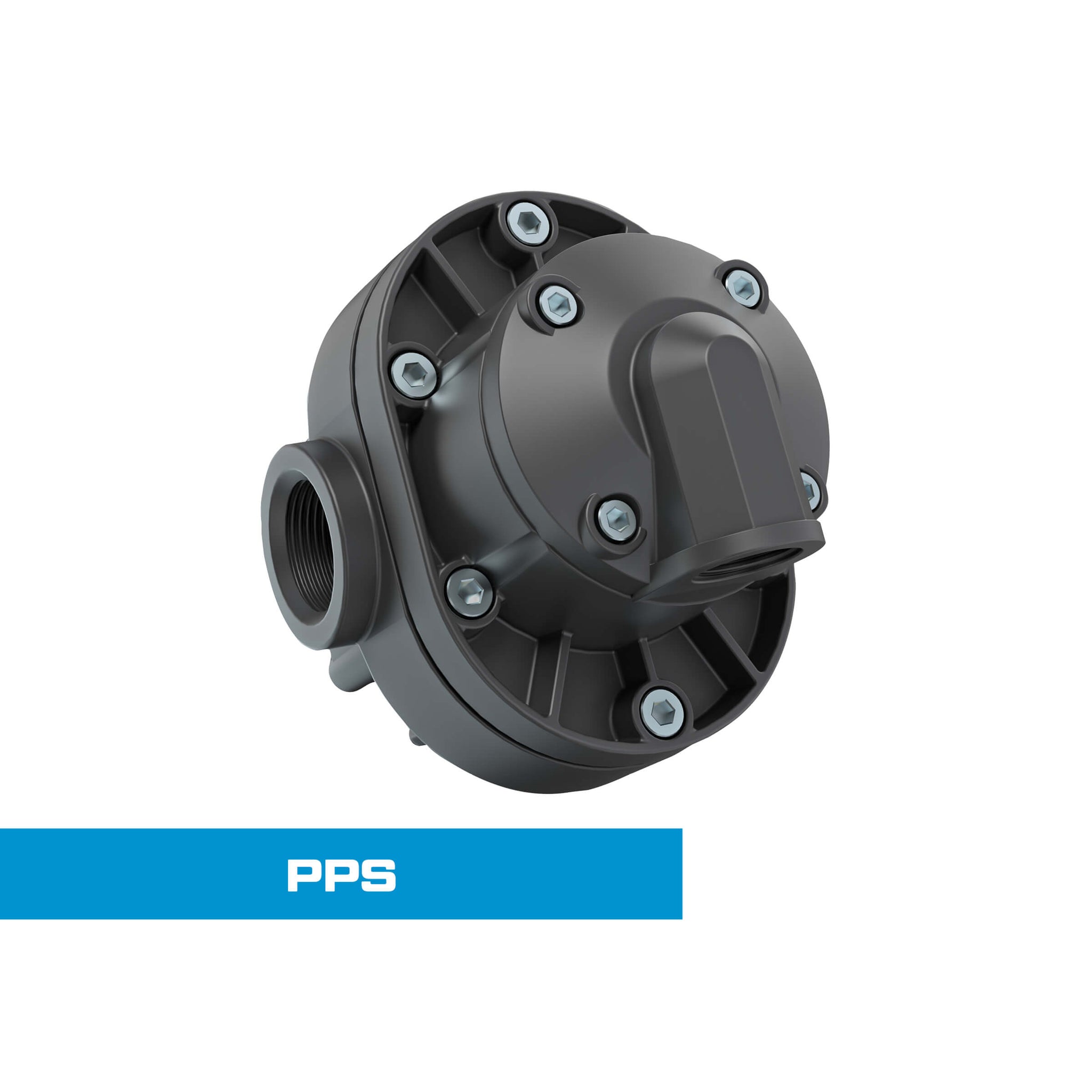 Oval Gear Flow Meter, PPS Body For DEF, Herbicides, and Pesticides