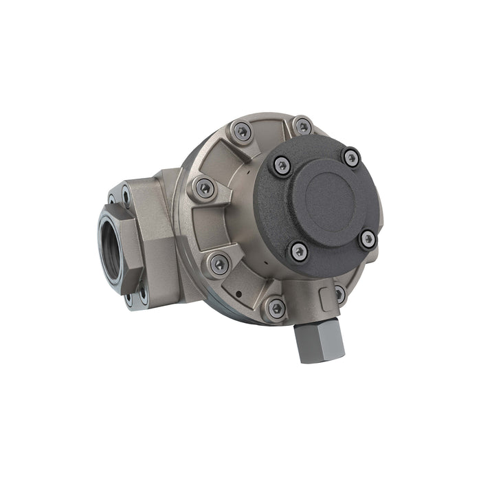 Oval Gear Flow Meter, Stainless Steel Body For Clean Light Acids and Lubricants