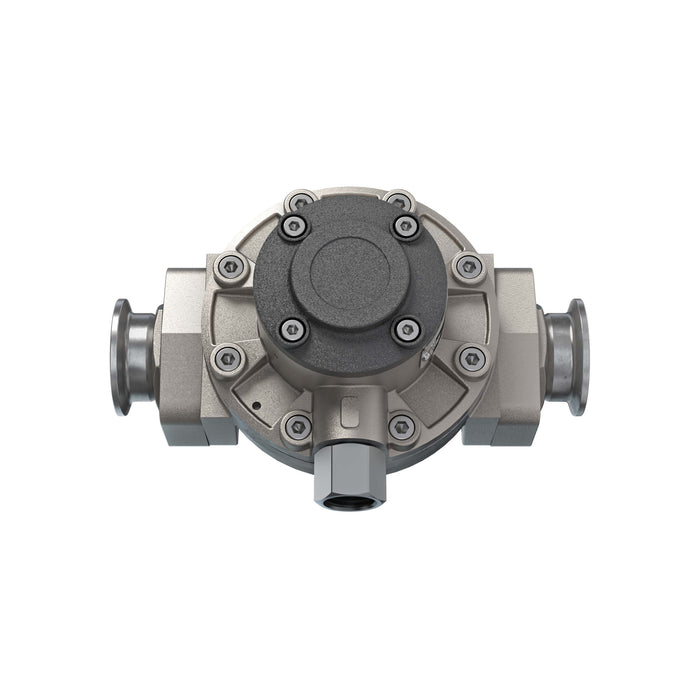 Oval Gear Flow Meter, Stainless Steel Body For Clean Light Acids and Lubricants