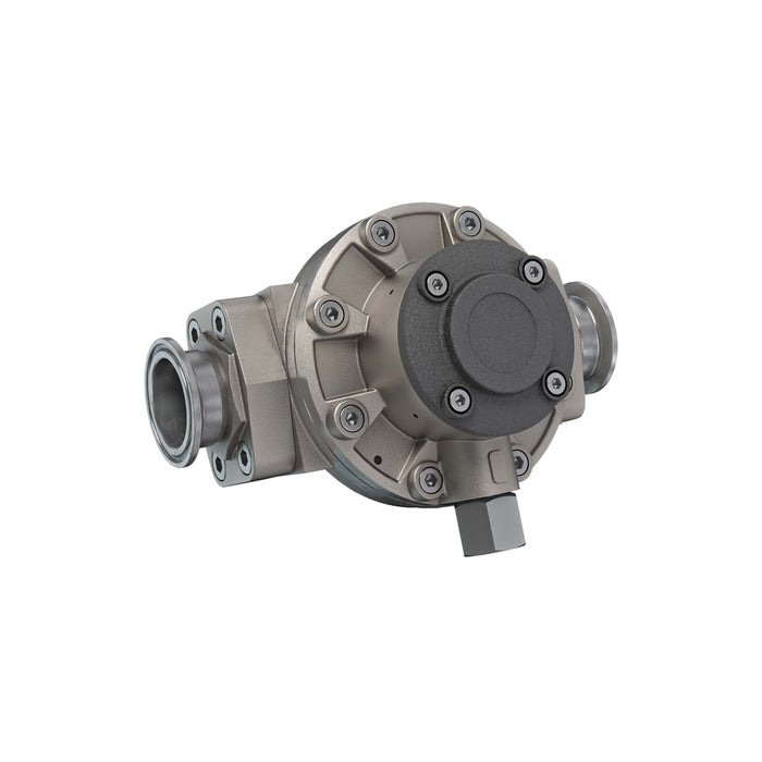 Oval Gear Flow Meter, Stainless Steel Body For Clean Light Acids and Lubricants