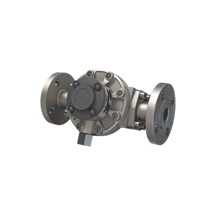 Oval Gear Flow Meter, Stainless Steel Body For Clean Light Acids and Lubricants