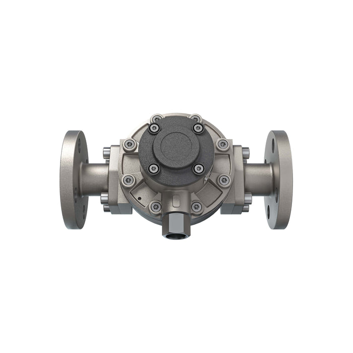 Oval Gear Flow Meter, Stainless Steel Body For Clean Light Acids and Lubricants