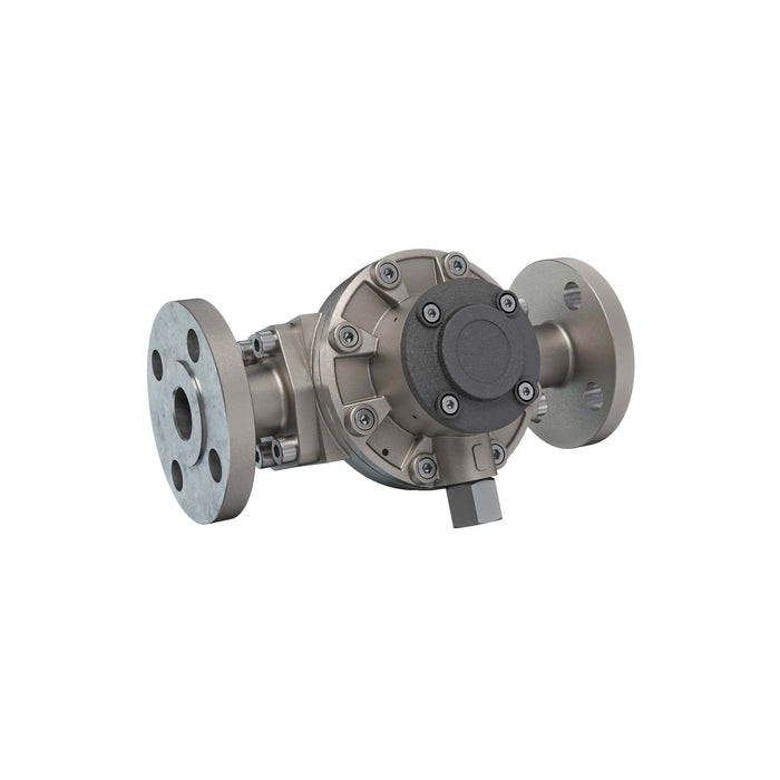 Oval Gear Flow Meter, Stainless Steel Body For Clean Light Acids and Lubricants
