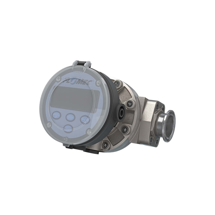 Oval Gear Flow Meter, Local Display, Pulse Out, 4-20mA, Stainless Steel Body For Clean Light Acids and Lubricants