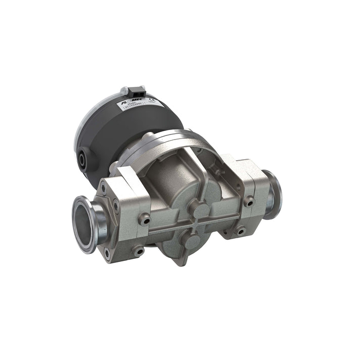 Oval Gear Flow Meter, Local Display, Pulse Out, 4-20mA, Stainless Steel Body For Clean Light Acids and Lubricants