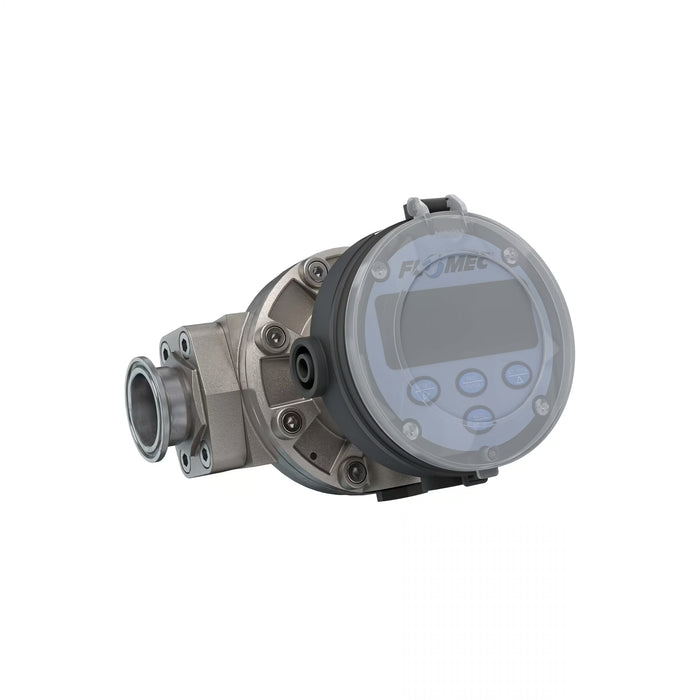 Oval Gear Flow Meter, Local Display, Pulse Out, 4-20mA, Stainless Steel Body For Clean Light Acids and Lubricants