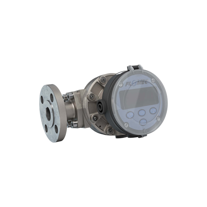 Oval Gear Flow Meter, Local Display, Pulse Out, 4-20mA, Stainless Steel Body For Clean Light Acids and Lubricants