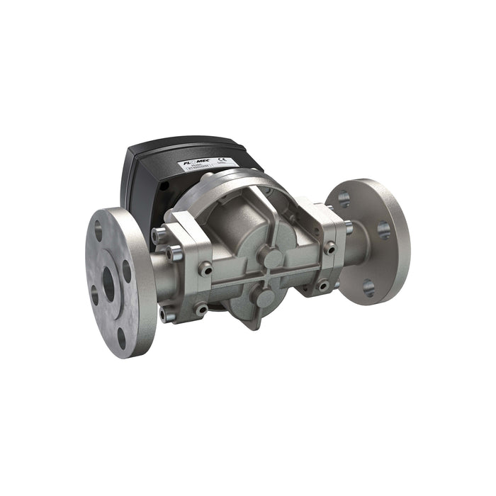 Oval Gear Flow Meter, Local Display, Pulse Out, Stainless Steel Body For Clean Light Acids and Lubricants