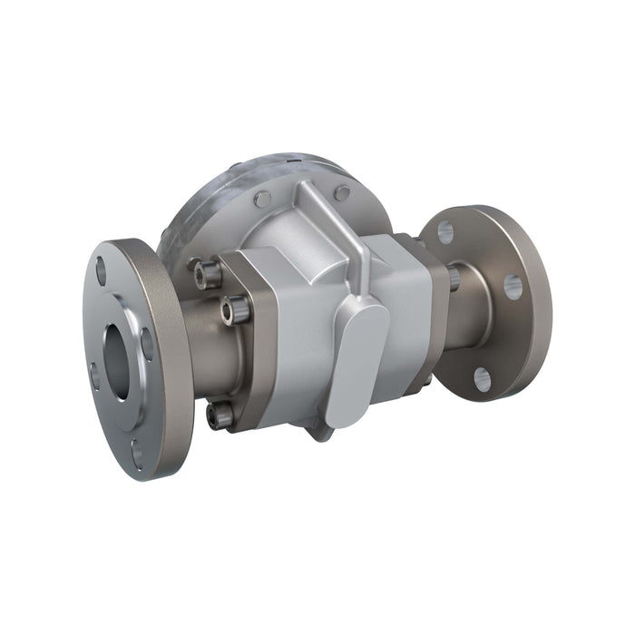 Oval Gear Flow Meter, Aluminum Body For Clean Solvents and Fuel Additives