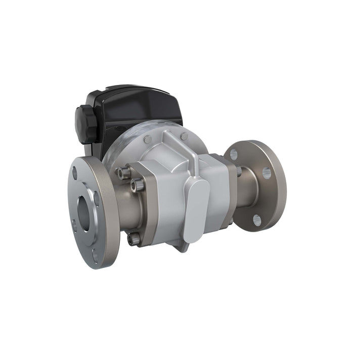 Oval Gear Flow Meter, Mechanical Display, Aluminum Body For Clean Solvents and Fuel Additives