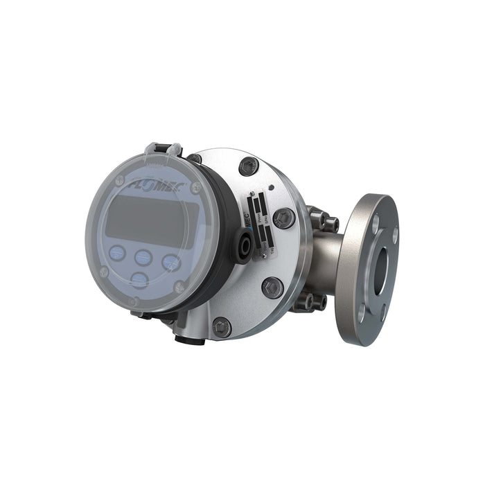 Oval Gear Flow Meter, Local Display, Pulse Out, 4-20mA, Aluminum Body For Clean Solvents and Fuel Additives