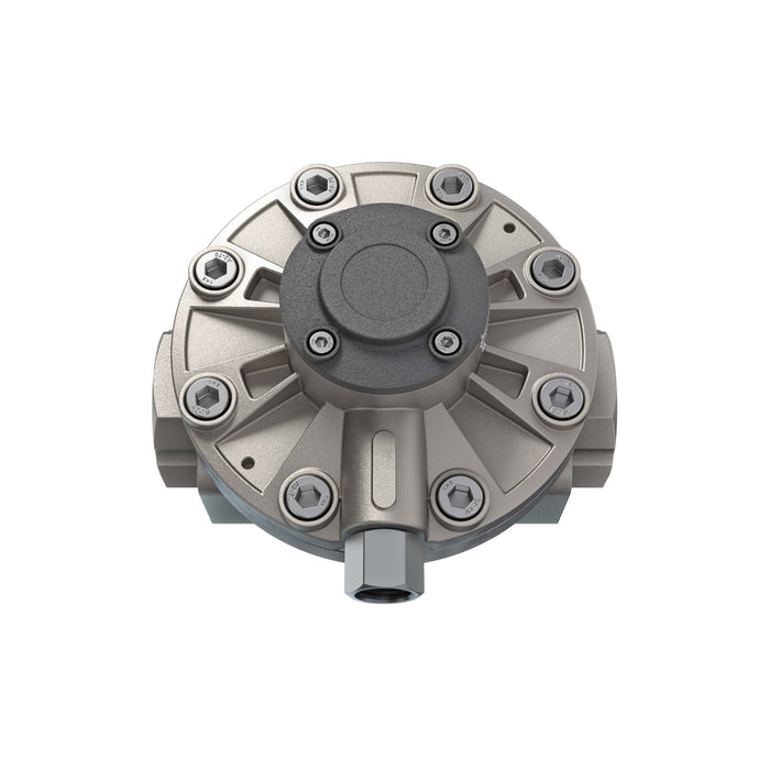 Oval Gear Flow Meter, Stainless Steel Body For Clean Light Acids and Lubricants