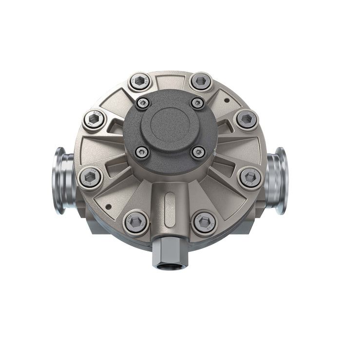 Oval Gear Flow Meter, Stainless Steel Body For Clean Light Acids and Lubricants