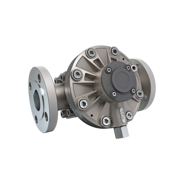 Oval Gear Flow Meter, Stainless Steel Body For Clean Light Acids and Lubricants